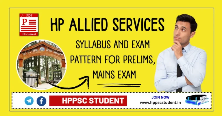 HP Allied Services Syllabus