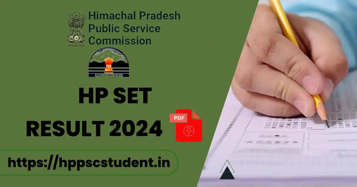 HP SET Result 2024